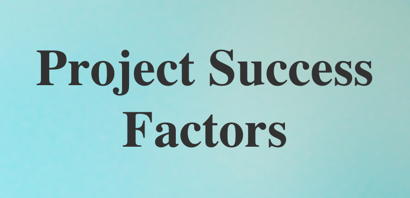 Project Success Factors