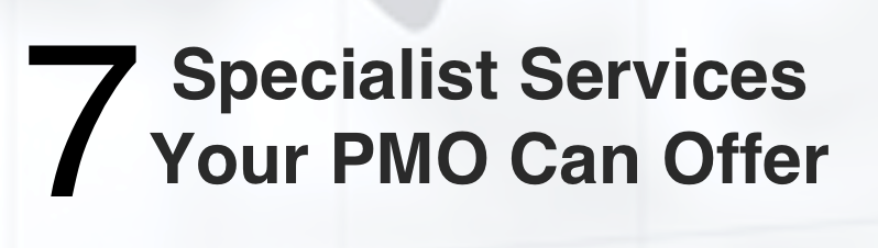 7 Specialist Services Your PMO Can Offer