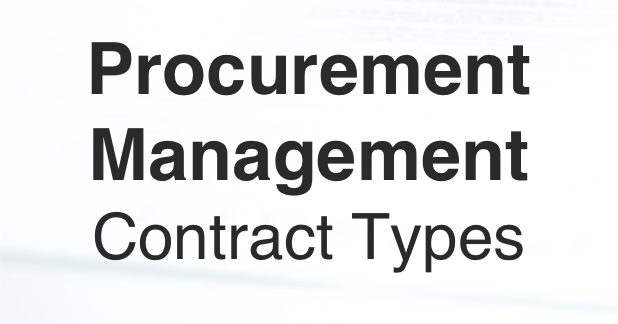 Procurement Management Contract Types