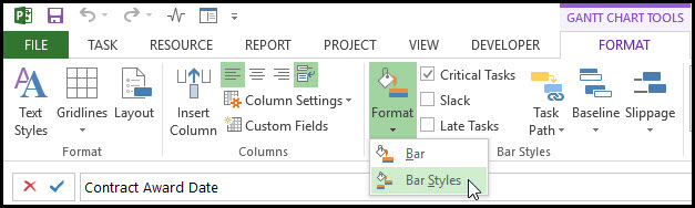 Task Bar Labels Using Multiple Fields In Microsoft Project Fig 9