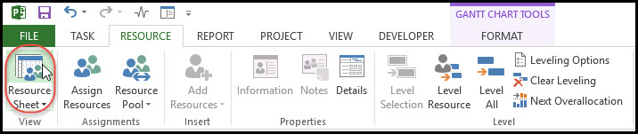 How to Define Material Resources In Microsoft Project Fig 2