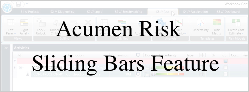 Acumen Risk Sliding Bars