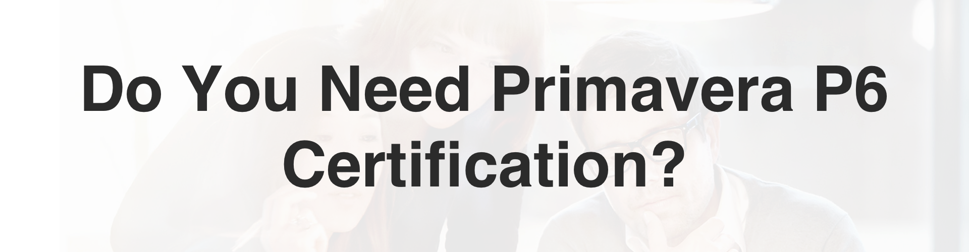 Primavera P6 Certification