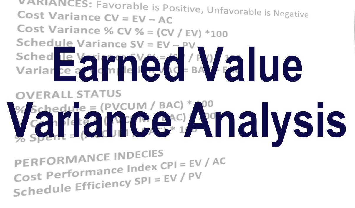 Earned Value Variance Analysis