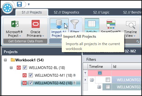 Import Projects into Acumen Fuse
