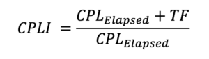 CPLI Index Equation