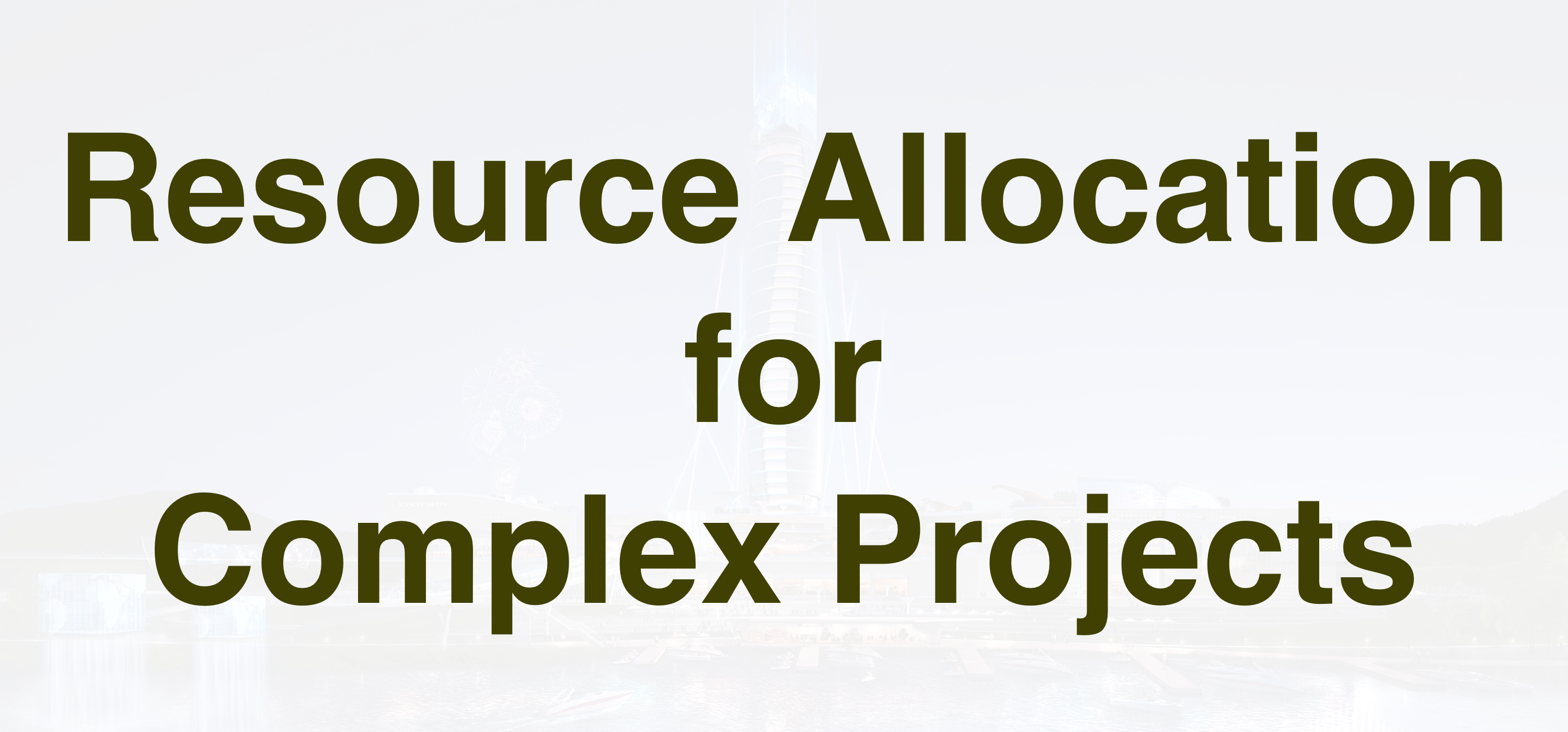 Complex Projects