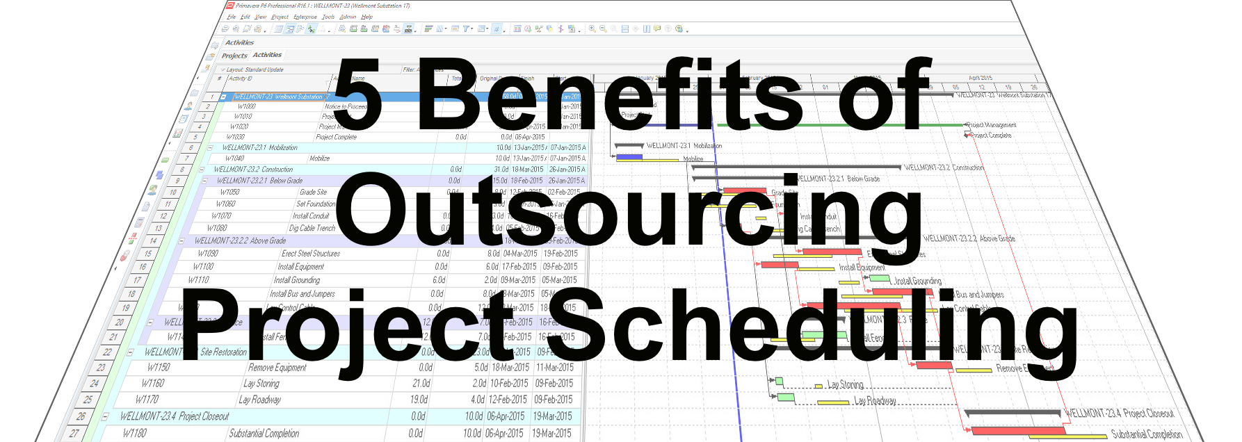 Outsourcing Project Scheduling