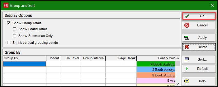 grouping activities by multiple fields