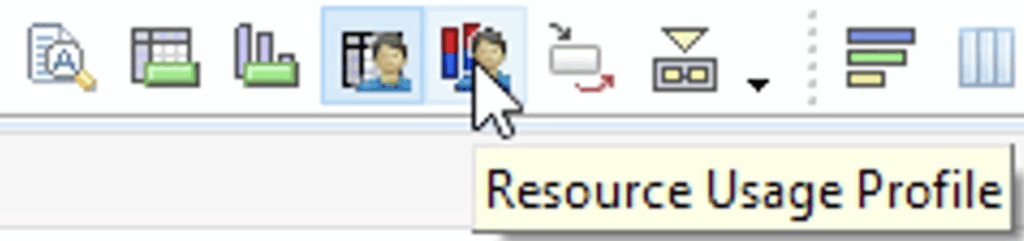 Primavera P6 Toolbar