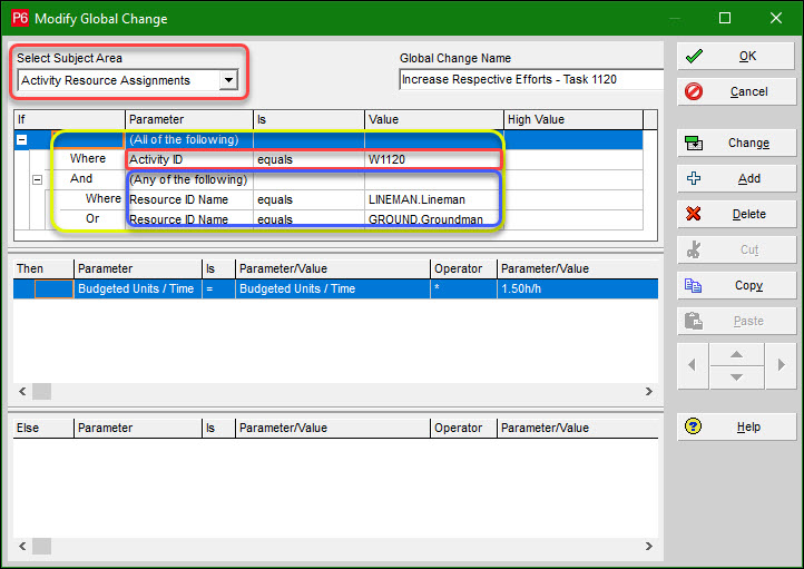 The Global Change Tool