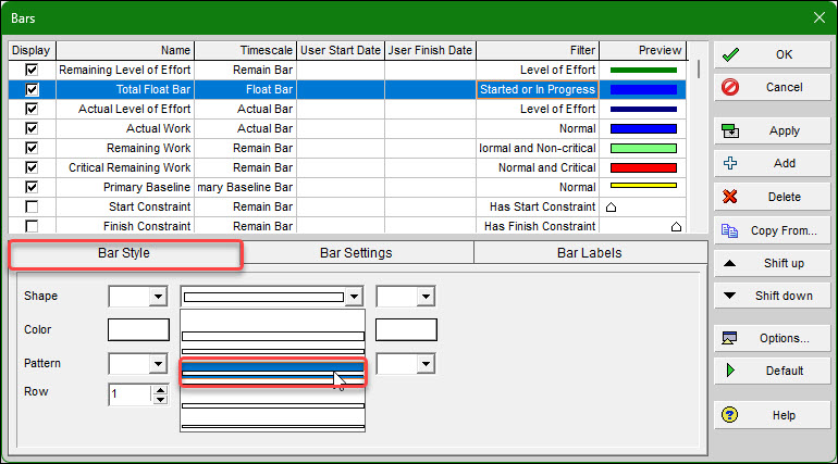 Bar Style bottom tab