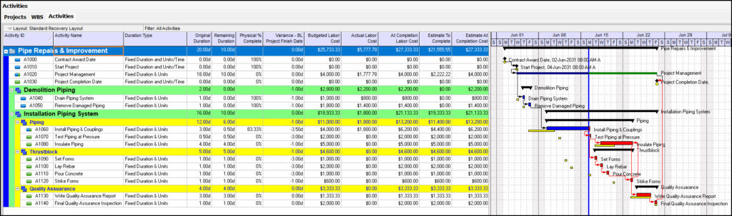 Recovered project.