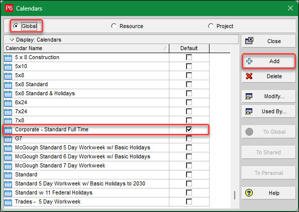 Create a Night Shift Calendar